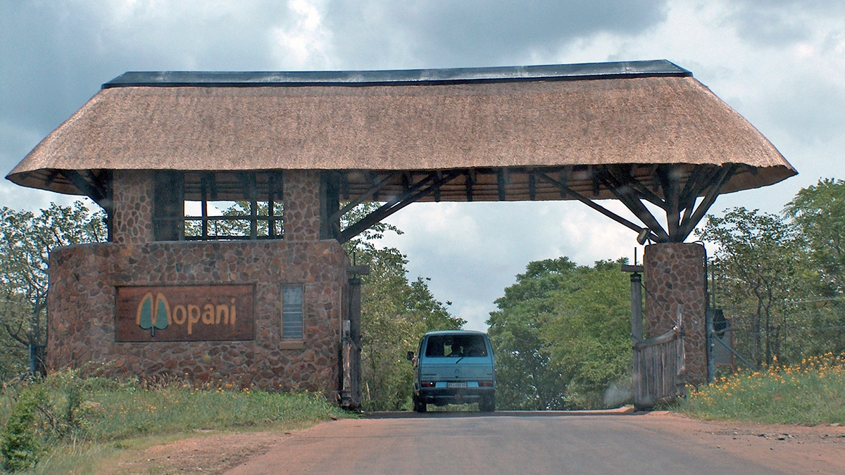 Entrance to Mopani Camp, Kruger National Park