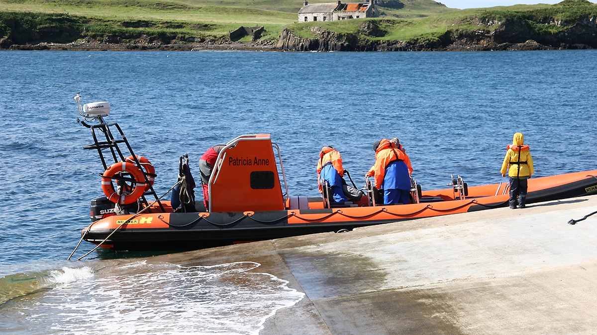 Boat jetty, Isle of Canna