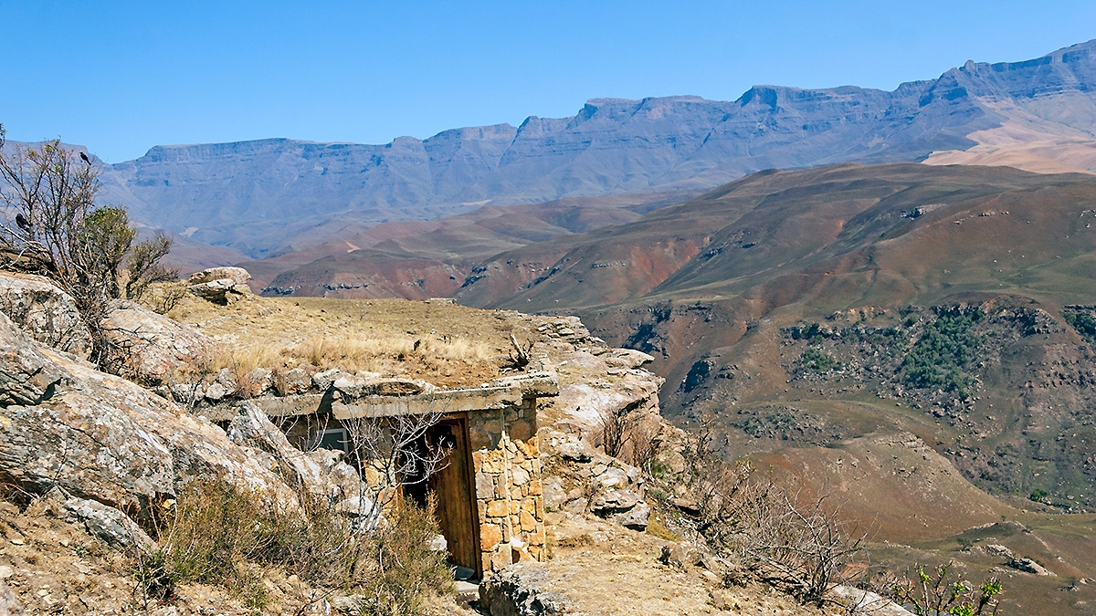Lammergeier Hide at Giant’s Castle, South Africa