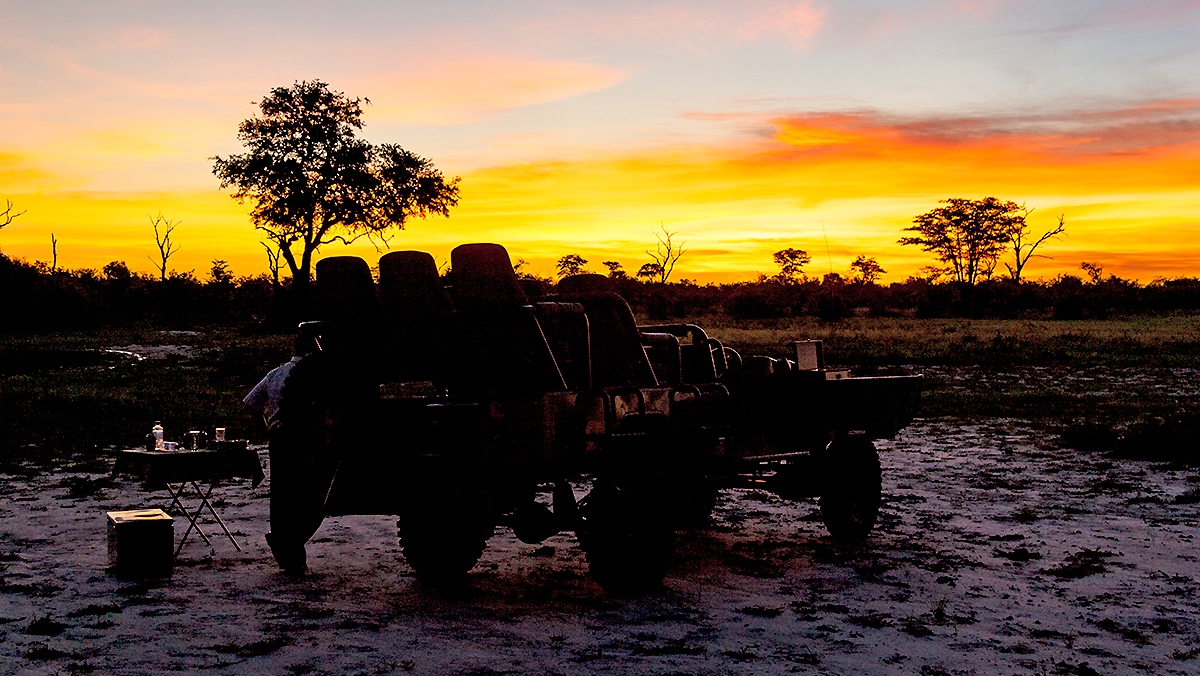 Sundowner near Lebala