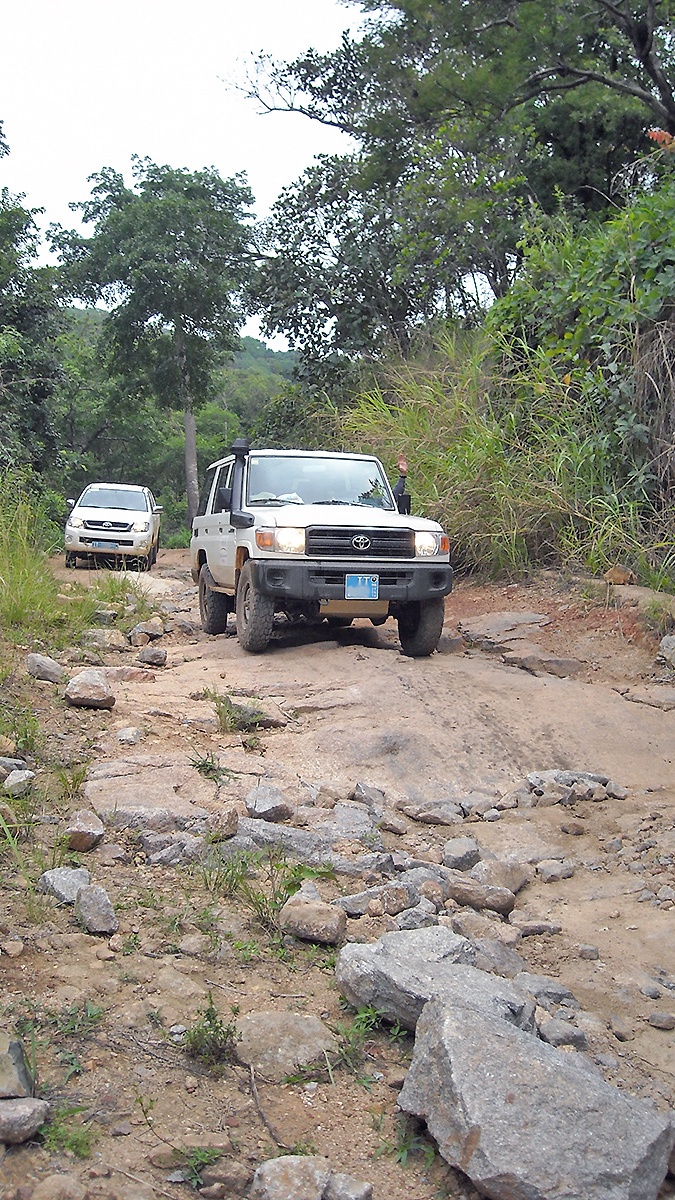 Between Banankoro and Kérouané