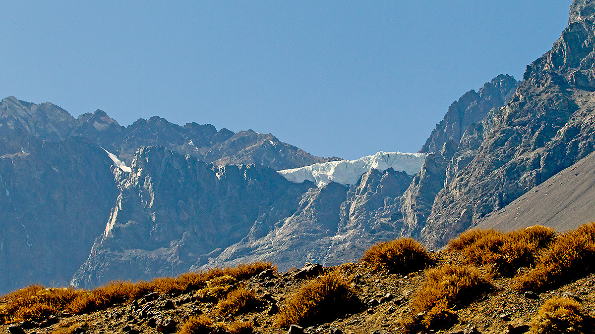 El Glaciar Mesón Alto (Mesón Alto Glacier)
